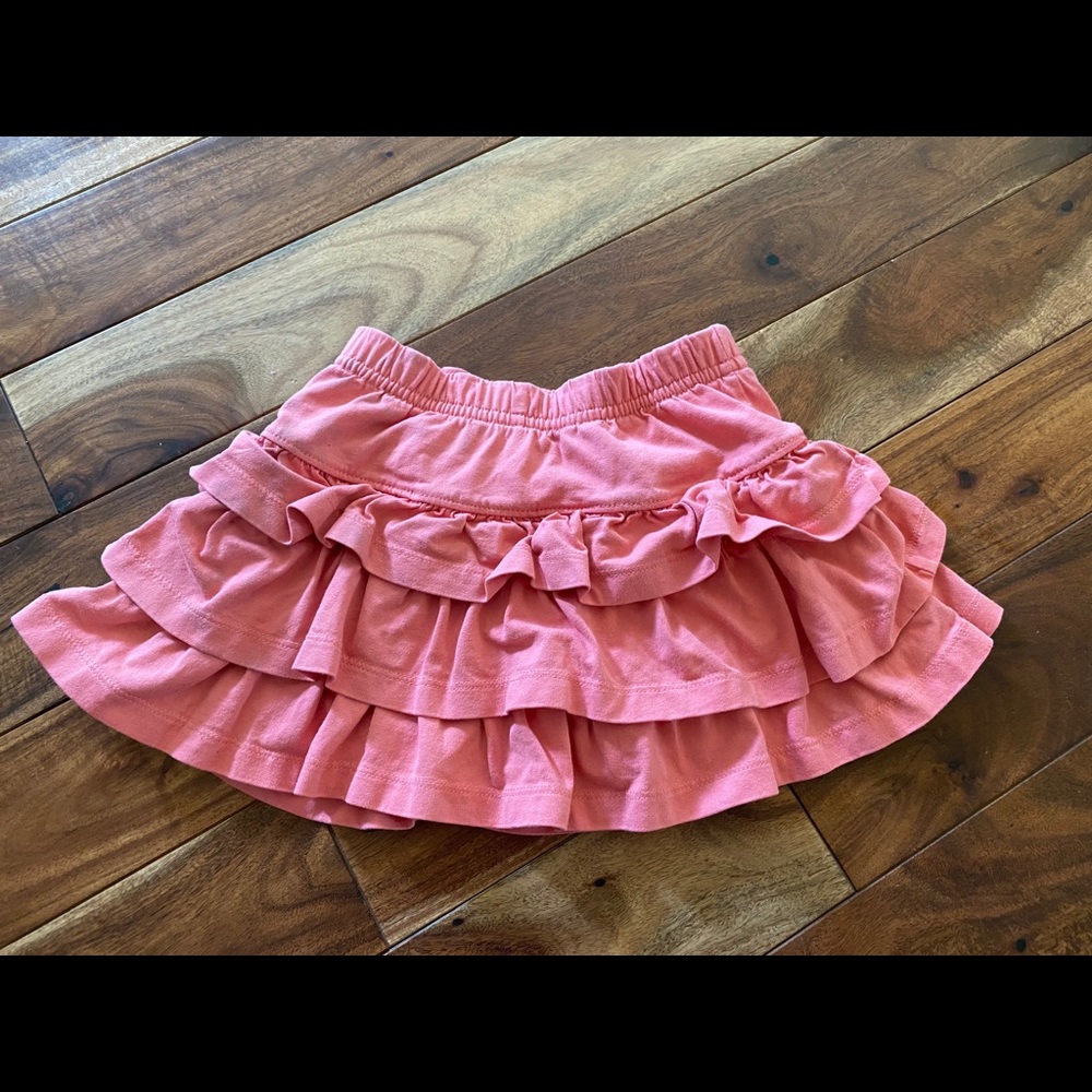 Hanna Andersson size 100 coral skirt